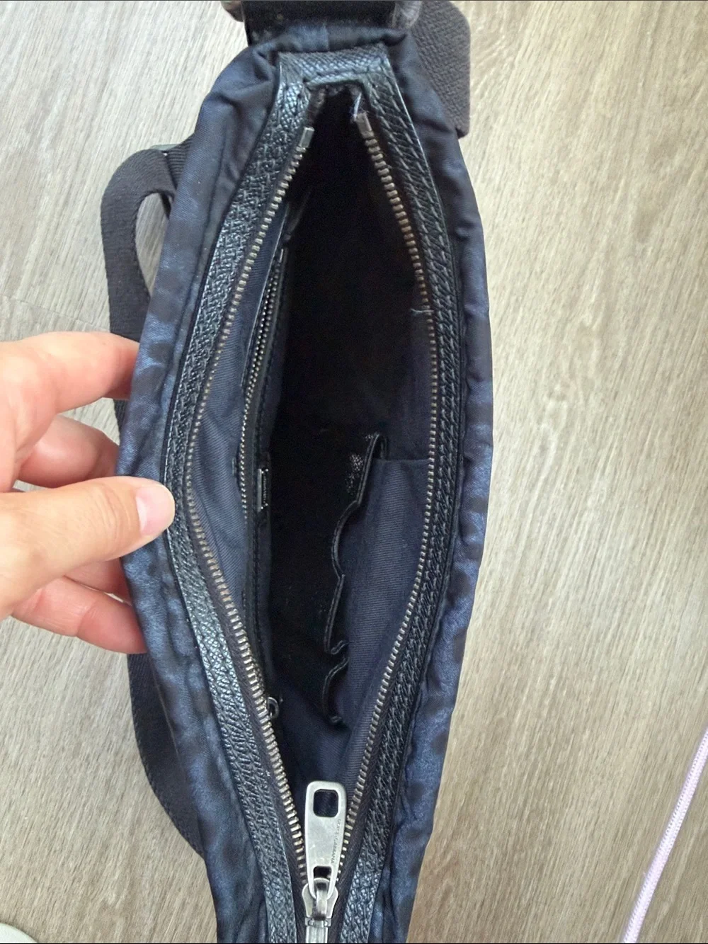 Dolce & Gabbana Men’s Leopard Messenger Bag – Repair Needed